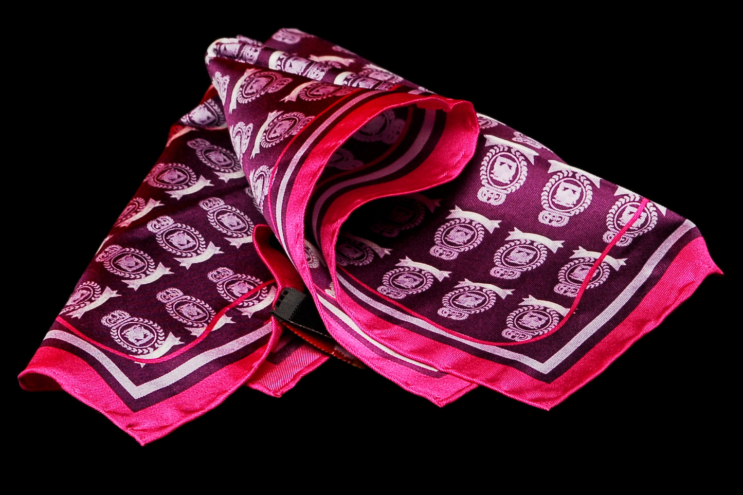 OUCH-Printed Silk Pocket Squares