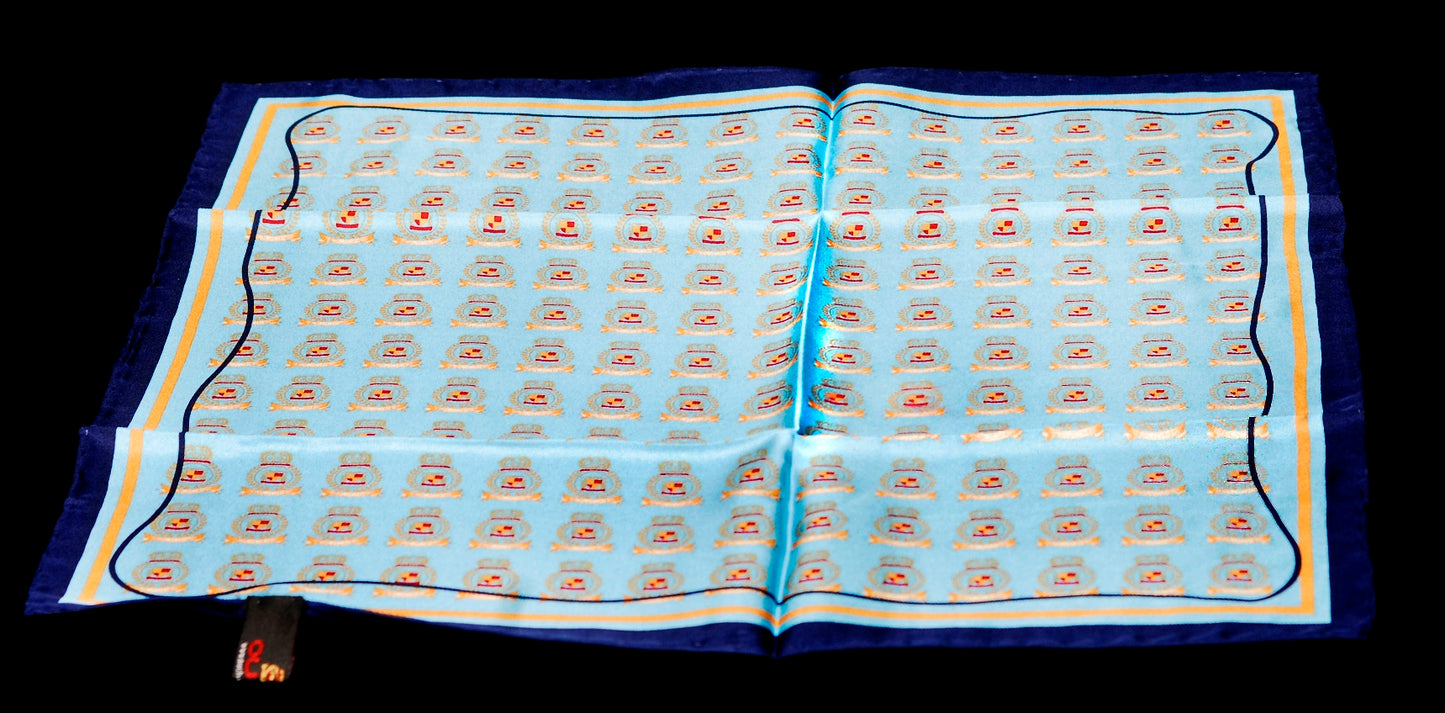 OUCH-Printed Silk Pocket Squares